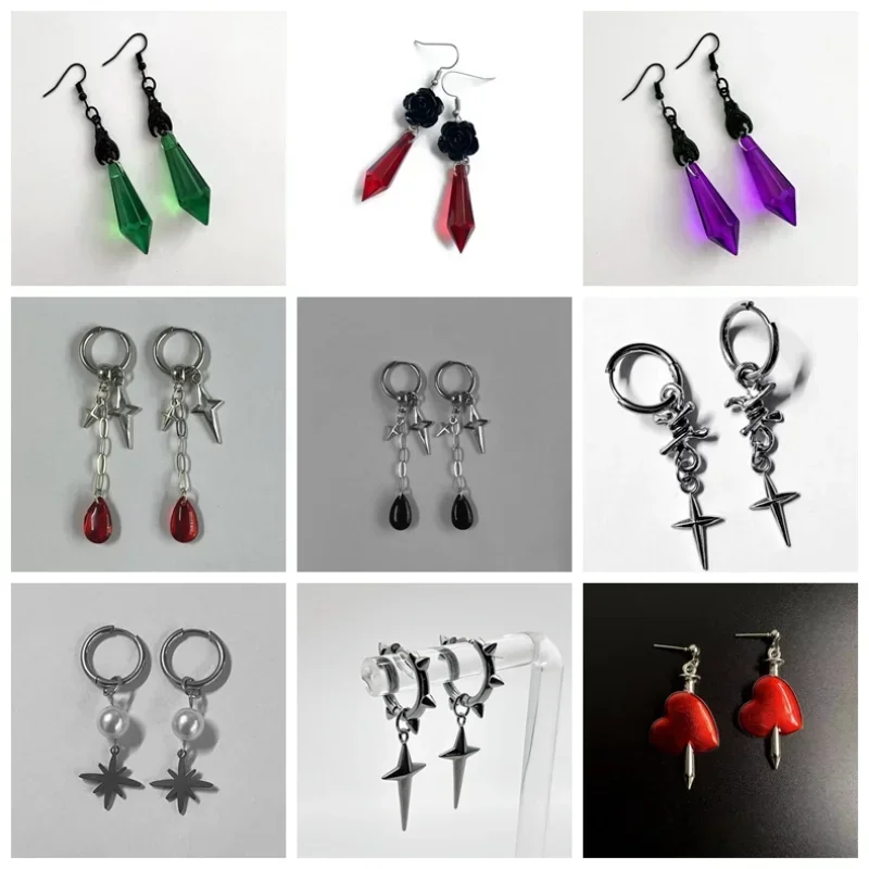 Women'S Vampire Accessories - Gothic Vampire Dark Bat Spersonalizowane kolczyki