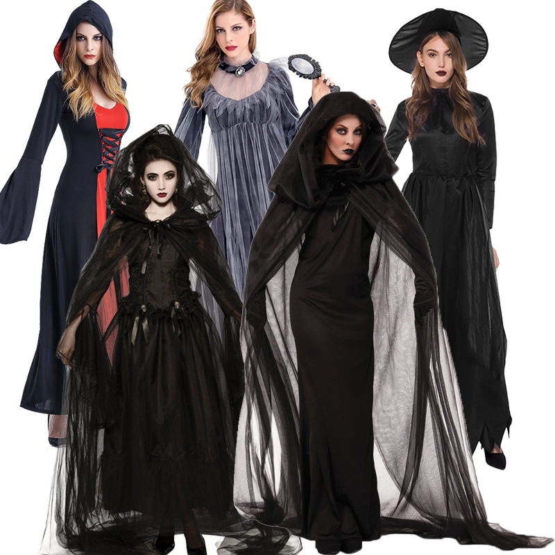 Women'S Vampire Accessories - Kostiumy Halloween: Wampirzyca, Długa Sukienka, Przebranie