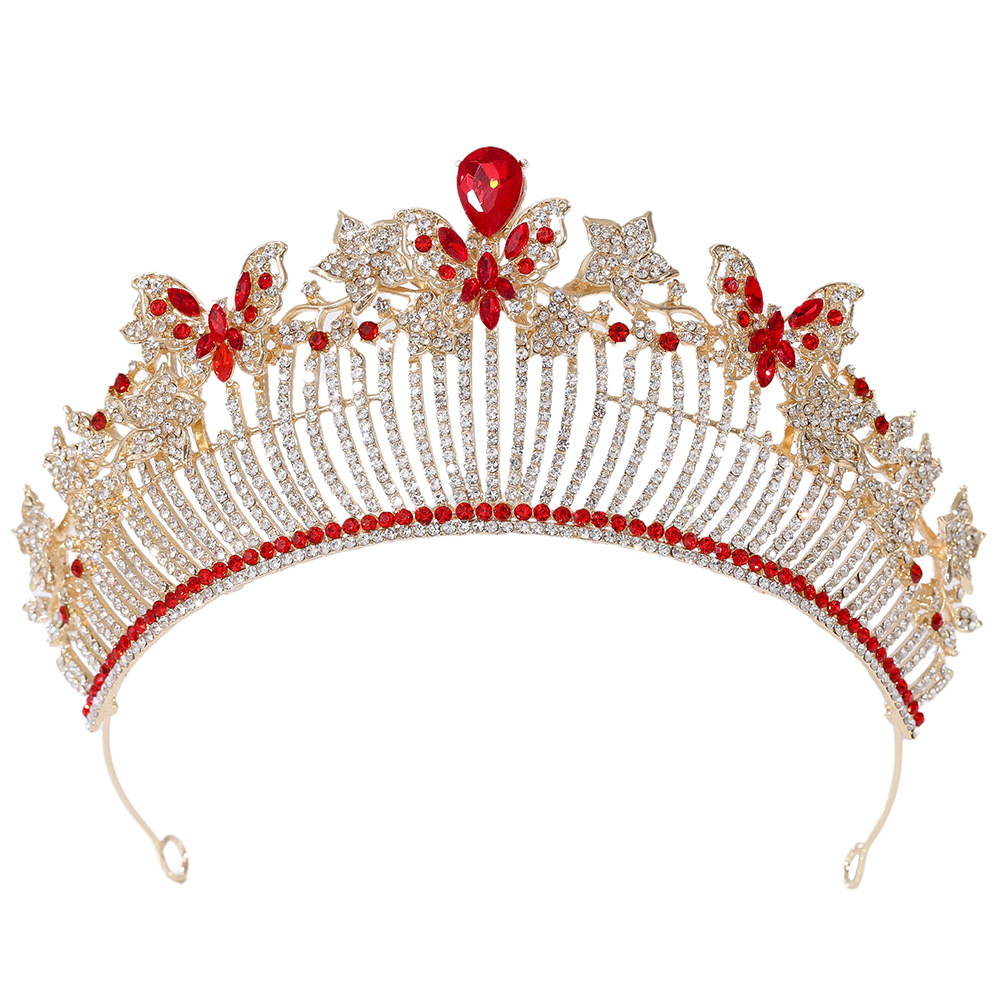 Women'S Hair Accessories Wedding - Aluminiowa korona lotosu jako ozdoba do
