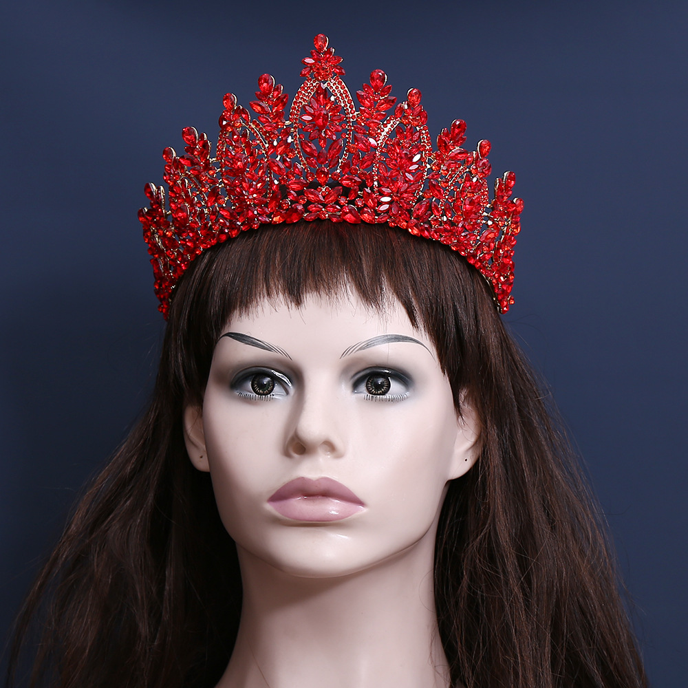 Women'S Hair Accessories Wedding - Barokowa europejsko-amerykańska korona ślubna, tiara, ozdoba