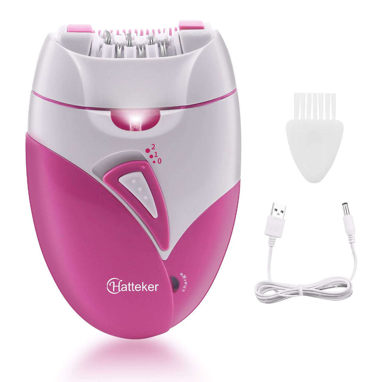 Women Accessories Clearance - Elektryczny depilator Hatteker z kółkiem dociskowym,