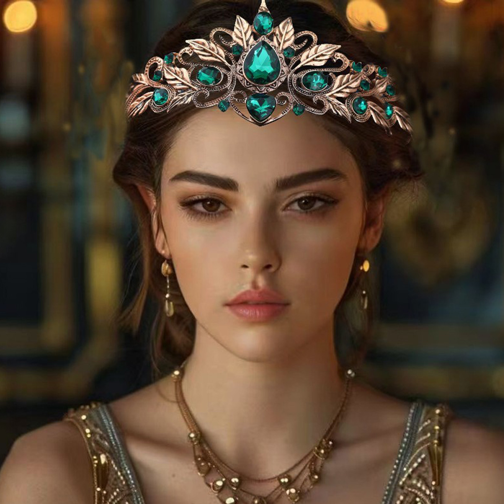 Women'S Hair Accessories Wedding - Okrągła ozdoba do włosów w stylu