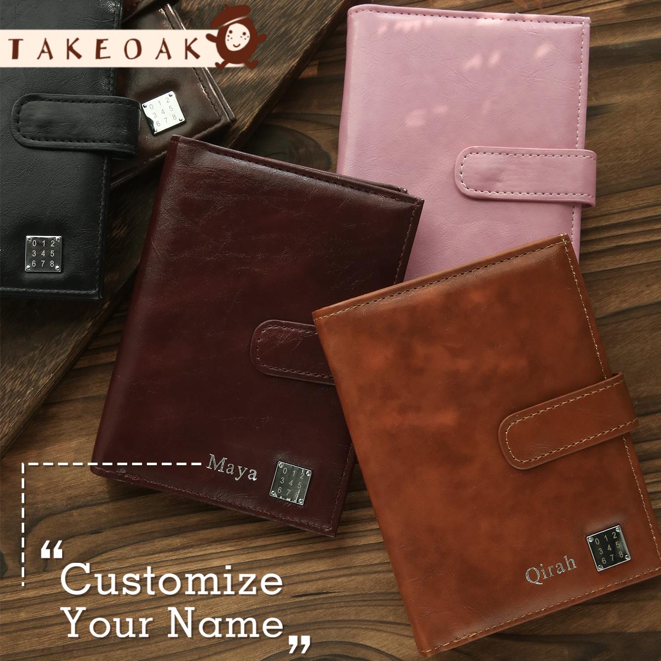 Women Accessories Business Name - Personalizowana, tłoczona wizytówka na paszport z