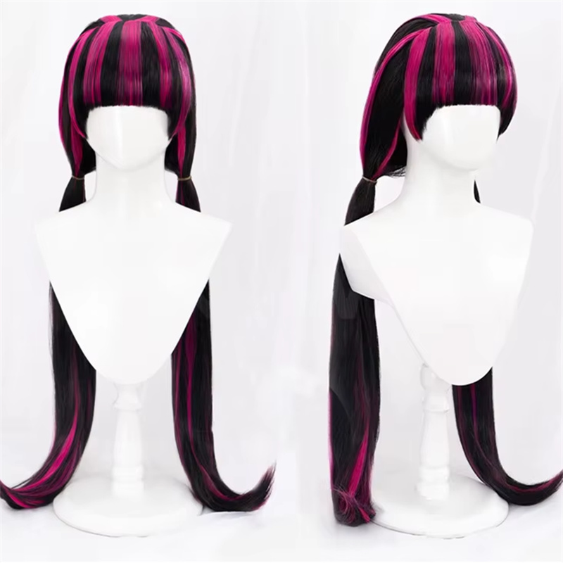 Women'S Vampire Accessories - Peruka cosplay Draculaura, anime, damska, na
