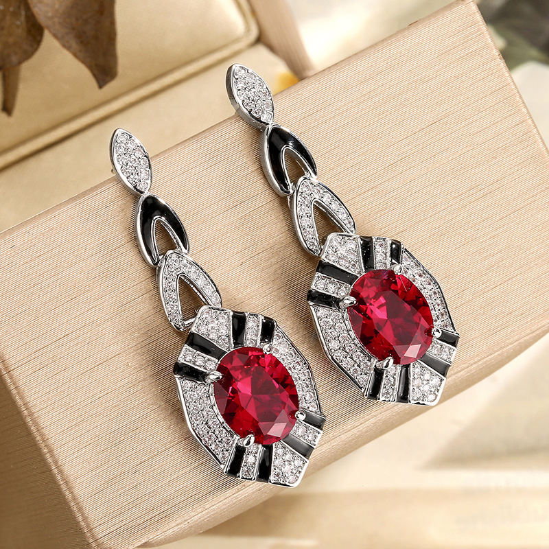 Kolczyki wiszące w stylu Art D – Women Jewelry Accessories For Black Dress recenzja i cena