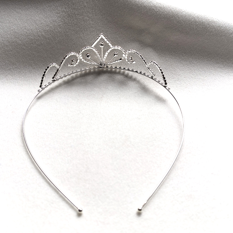 Srebrna Korona Ślubna z Cyrkon – Women'S Hair Accessories Wedding recenzja i cena
