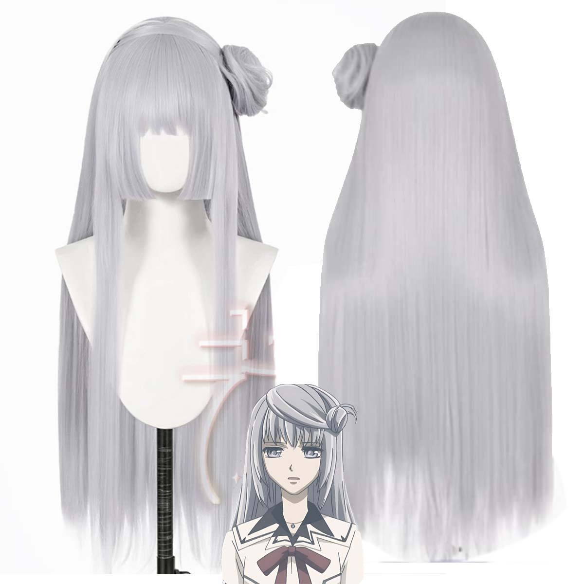 Peruka Syntetyczna Długa Srebr – Women'S Vampire Accessories recenzja i cena