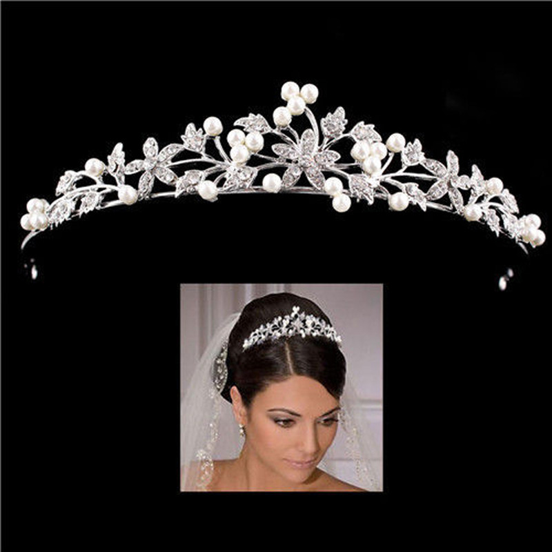 Kryształowa tiara ślubna do wł – Women'S Hair Accessories Wedding recenzja i cena
