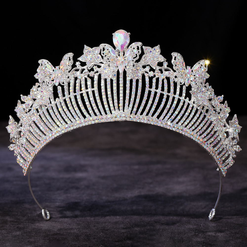 Aluminiowa korona lotosu jako  – Women'S Hair Accessories Wedding recenzja i cena
