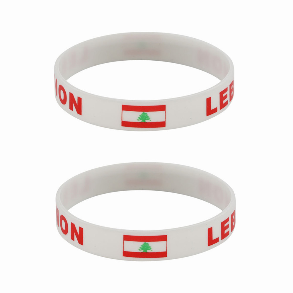 2 szt. Flaga Libanu bransoletk – Women Accessories Lebanon recenzja i cena
