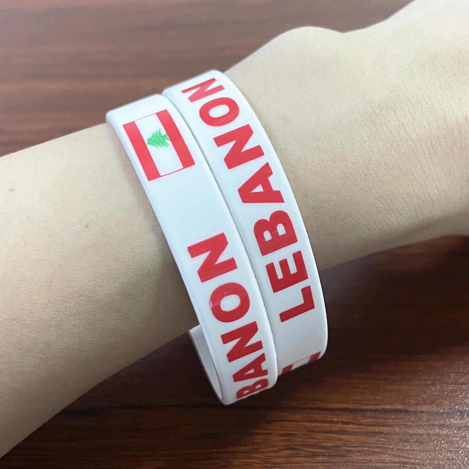2 szt. Flaga Libanu bransoletk – Women Accessories Lebanon recenzja i cena