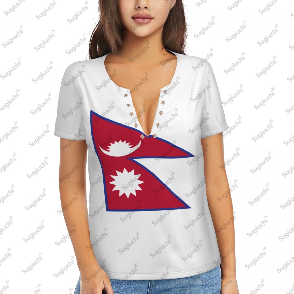 2025 Nepal Flaga Seksowny głęb – Women Accessories Nepal recenzja i cena