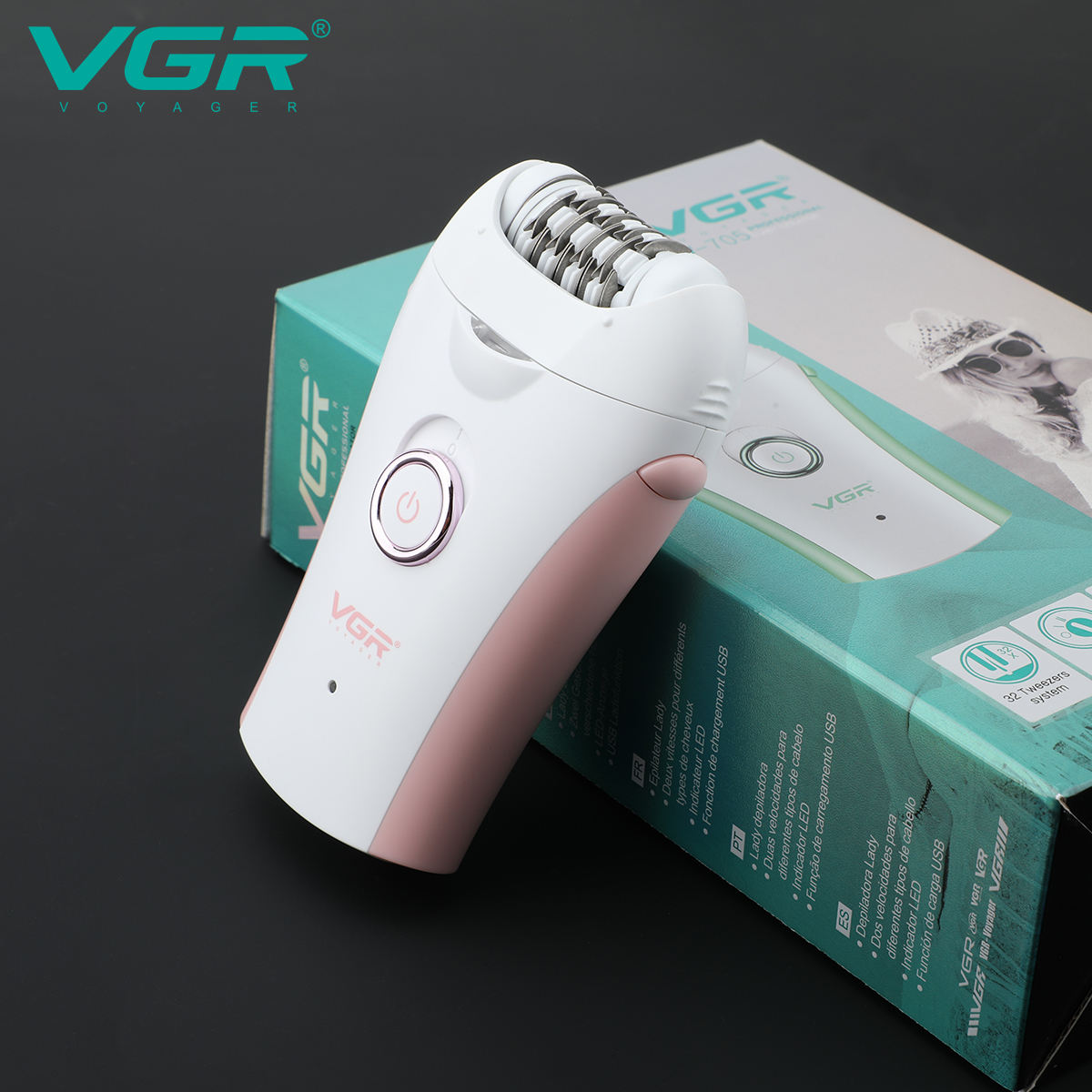 VGR 705 Depilator Profesjonaln – Women Accessories Clearance recenzja i cena