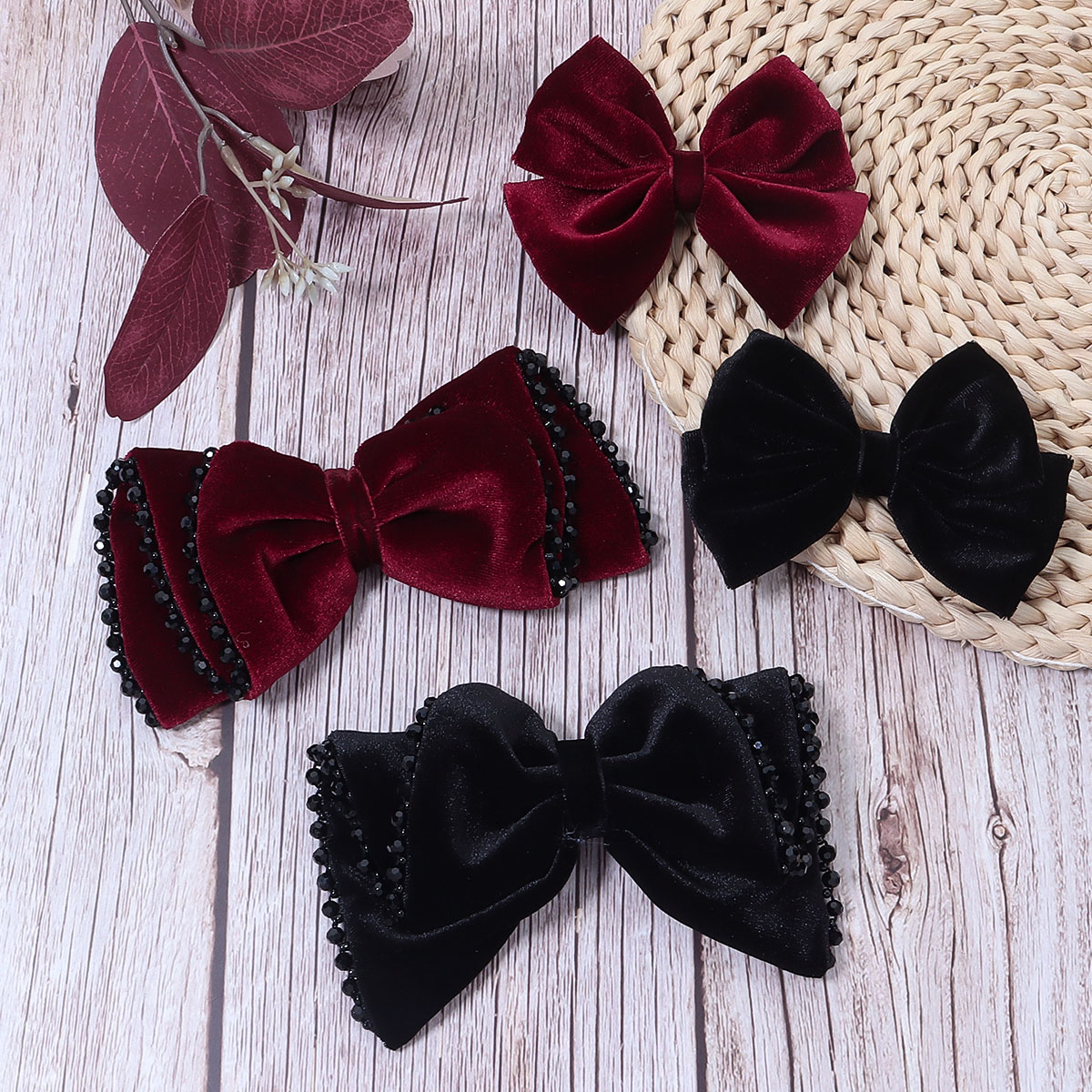 Wino Czerwone Czarne Klasyczny – Women Jewelry Accessories For Black Dress recenzja i cena