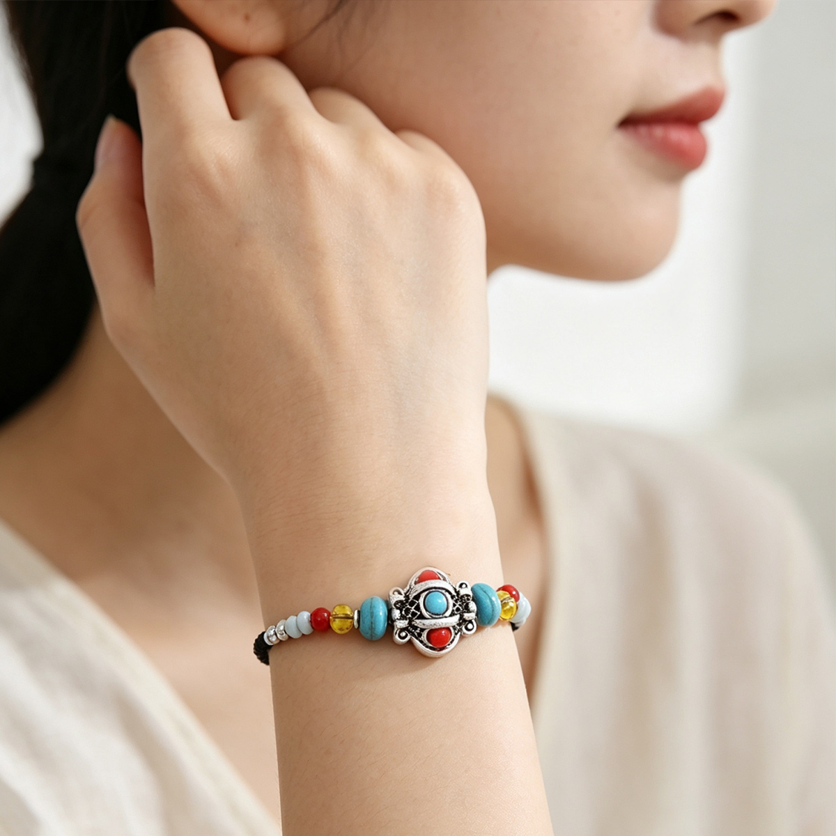 Etniczna, ręcznie tkana branso – Women Accessories Nepal recenzja i cena
