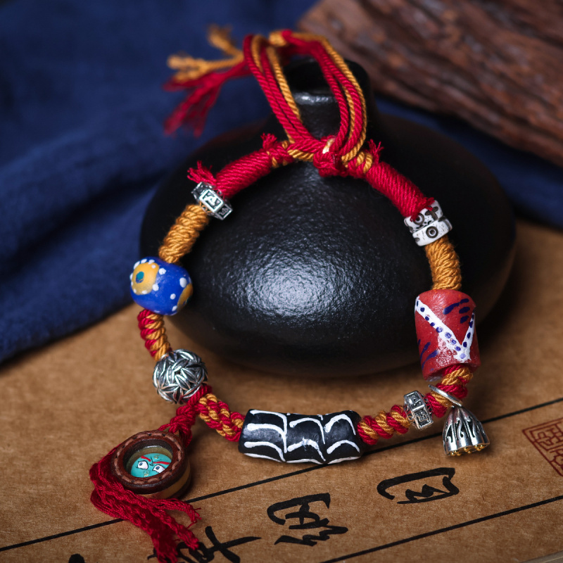 Tibetskie ozdoby - plecione ak – Women Accessories Nepal recenzja i cena