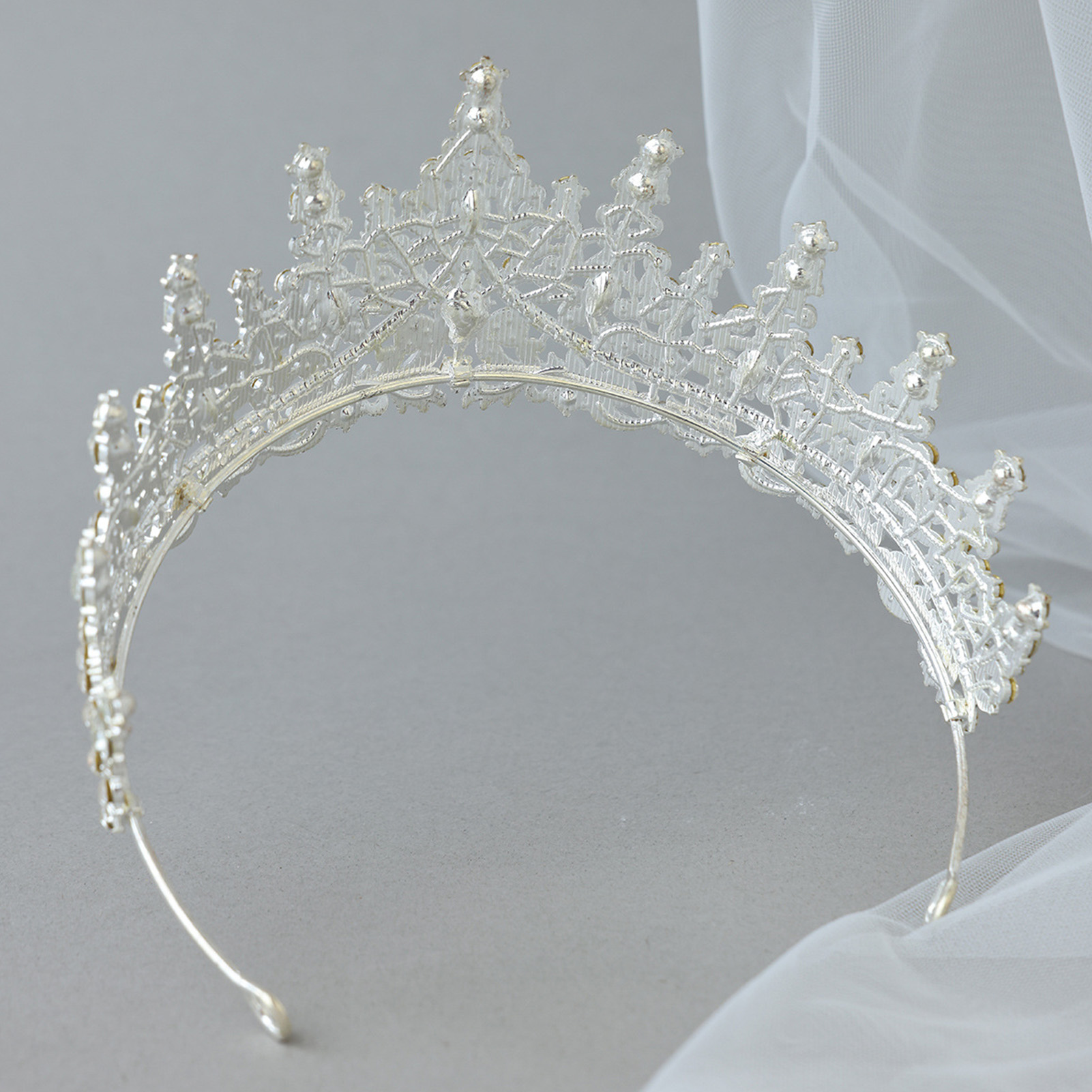 Świecąca korona ślubna z cyrko – Women'S Hair Accessories Wedding recenzja i cena