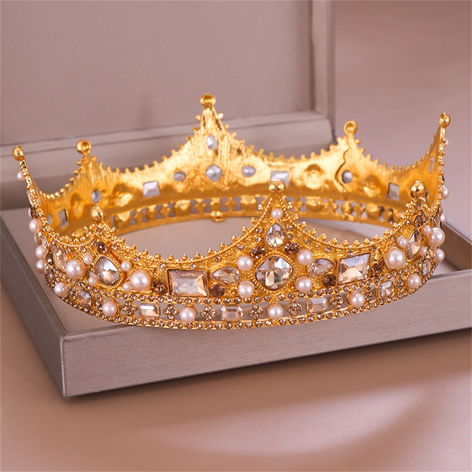Aluminiowa Korona Tiara Retro  – Women'S Hair Accessories Wedding recenzja i cena