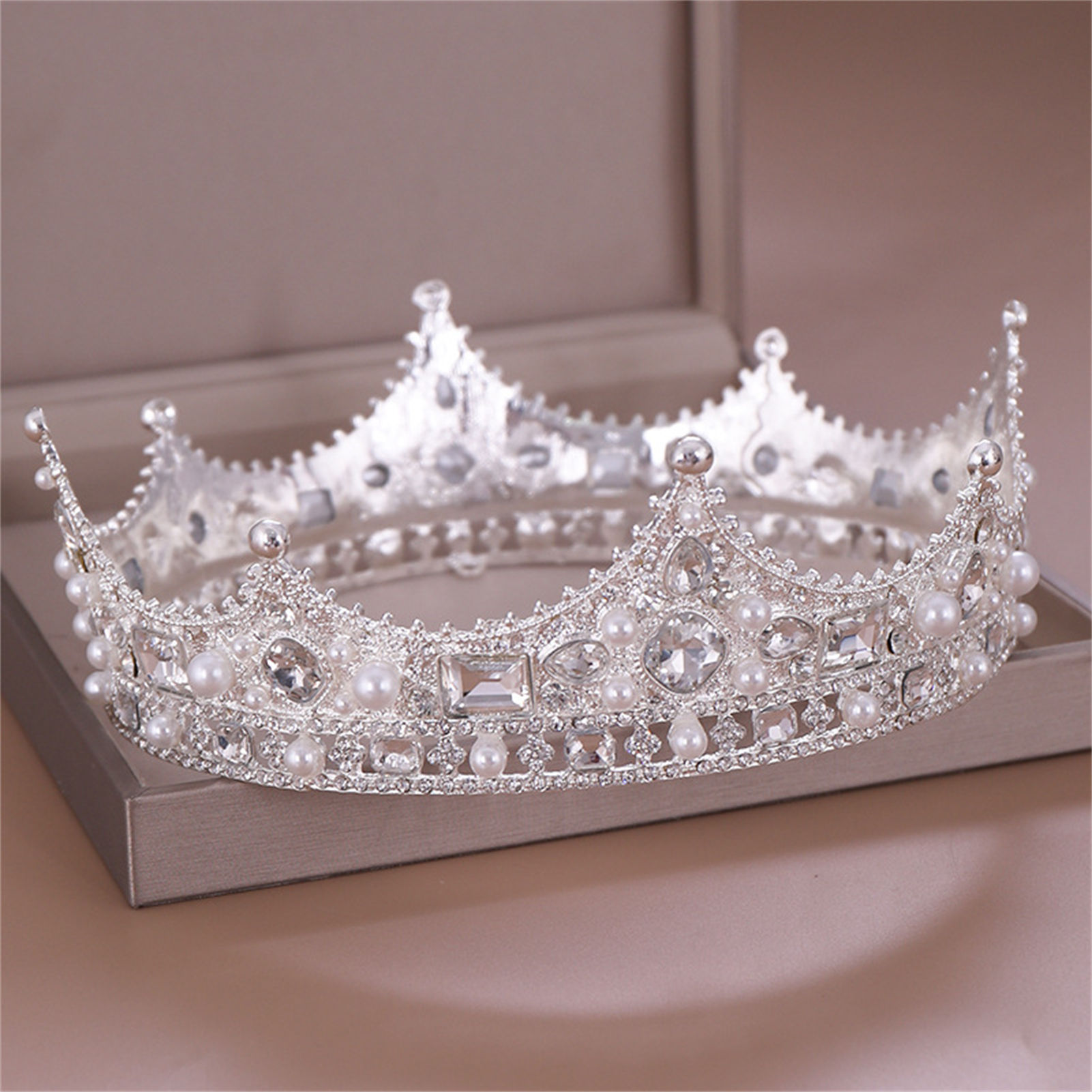 Aluminiowa Korona Tiara Retro  – Women'S Hair Accessories Wedding recenzja i cena