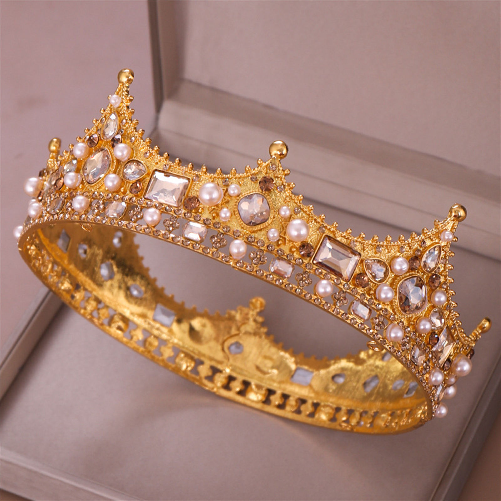 Korona ślubna z cyrkoniami, ti – Women'S Hair Accessories Wedding recenzja i cena